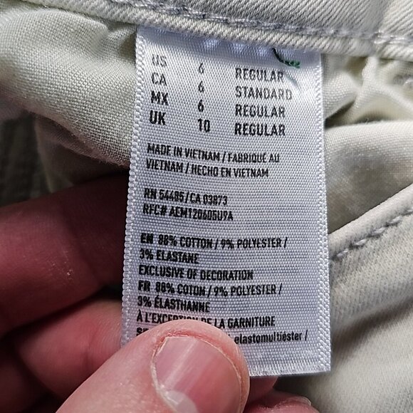 American Eagle next level stretch size 6 high rise jeggings - Picture 8 of 8